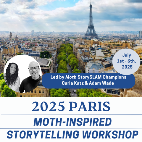 Let Paris Tell Your Story: A Moth-Inspired Storytelling Retreat for Writers