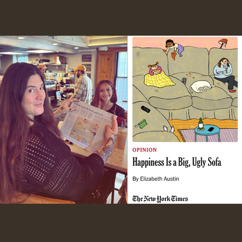 From Dublin Workshop to New York Times Byline: Celebrating Elizabeth Austin's "Happiness is a Big, Ugly Sofa"