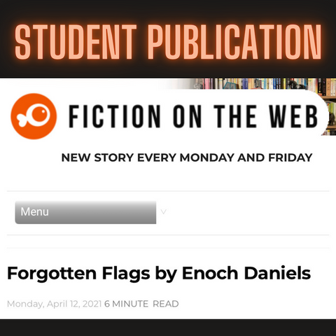 Student Enoch Daniels Published in Fiction on the Web!