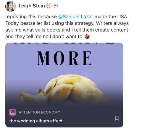Beyond the Wedding Album Effect: Why Authors Need to Think Like Content Creators