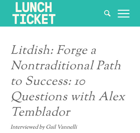 Lunch Ticket: 10 Questions with Alex Temblador