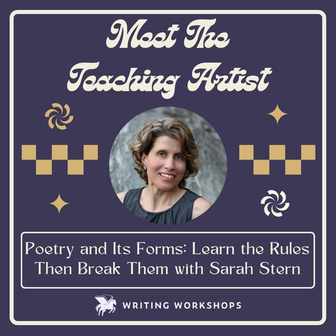 Meet the Teaching Artist: Poetry and Its Forms with Sarah Stern