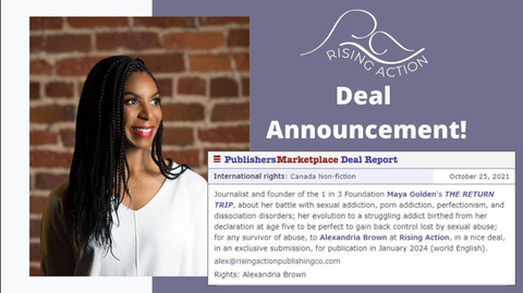 Alum Maya Golden Announces Book Deal!