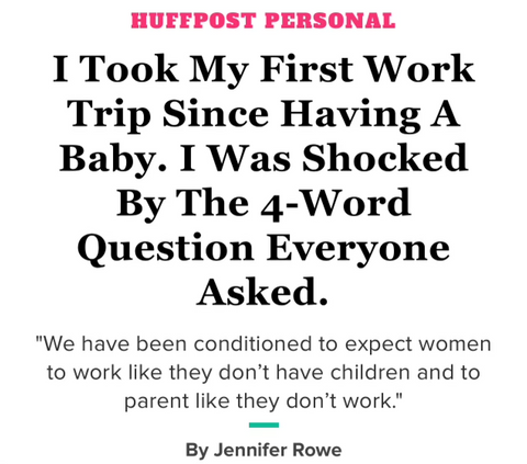 Jennifer Rowe Published in HuffPost Personal!