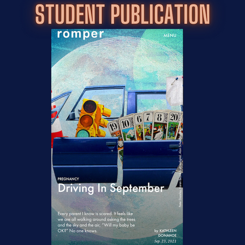 Student Kathleen Donahoe Published in Romper!