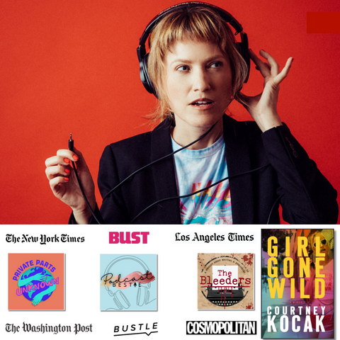 Podcasting for Writers: How to Start, Sustain & Grow Your Podcast 4-Week Zoom Workshop with Courtney Kocak, Starting Sunday, November 2nd, 2025