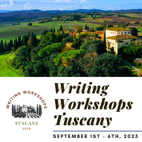 Tuition for Writing Workshops Tuscany September 2025