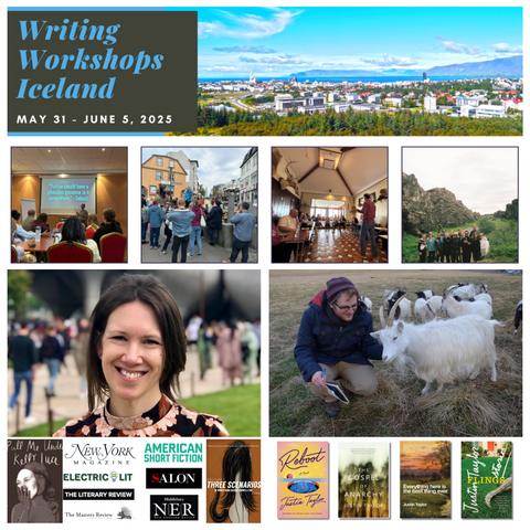 Tuition for Writing Workshops Iceland June 2025
